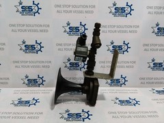 Kockum Sonics Tyfon MKT 75/800 Air Horn With Solenoid Coil 24VDC Sweden