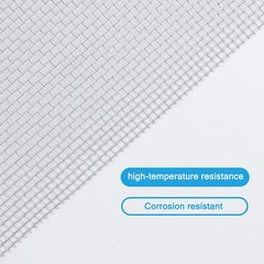 SOTEE 4 Pack – 304 Stainless Steel Woven Wire Mesh 20Mesh-11.8″ x 8.27″, Gray