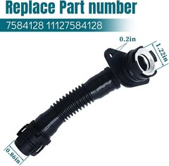 Car Crankcase Vent Hose from Valve Cover Compatible with BMW 135I 335I 535I 640I