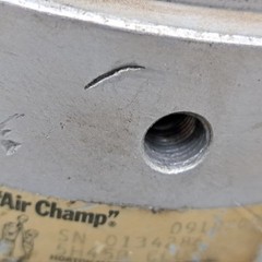Horton Air Champ 091020 / 5H45? (D,P,R,B?) Clutch 1.5″ Bore / 6″ OD 5″ Length