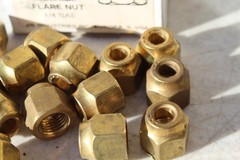 15 LOT JB Industries NS4-4 Short Refrigeration Nut 1/4 in Nominal Flare 3000 psi