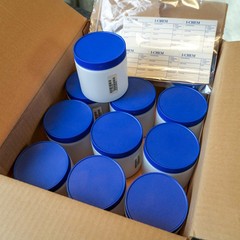 24-Pack – Nalgene I-Chem HDPE Sample Jars 500 mL Wide-Mouth , 311-0500