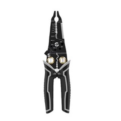 Electrical Wire Stripping Crimper Pliers Insulated Wire Multipurpose Cutter Tool