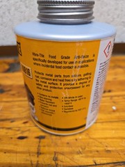 Vibra-Tite 90816 Anti Seize Compound, Jar, 16 Oz., White