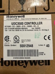 DC3500-CE-3020-213-10000-E0-0 Honeywell UDC3500 Controller