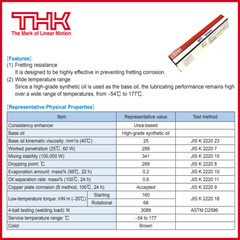 NEW ORIGINAL THK AFC 70g High-Grade Synthetic Oil Grease Made in Japan
