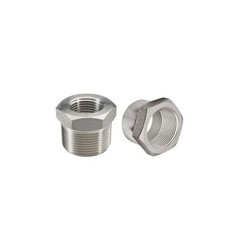 Stainless Steel Reducer Hex Bushing 1/2″ Male NPT to 3/8″ Female NPT 5-Pack