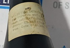Kockum Sonics Tyfon MKT 75/660 Sweden AirHorn with Solenoid Valve