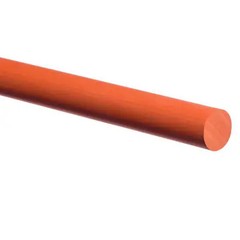 Silicone Round Cord, 1/4″ D, 5′ L, 70A, Zusa-Rc-1045