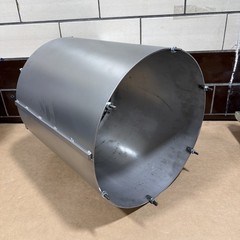 Eriez Magnetics Separator Drum Shell 16×15 SZ Stainless Steel