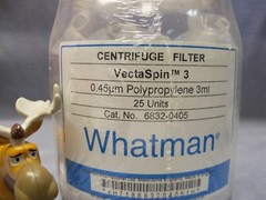 Whatman Centrifuge Filters VectaSpin 3 6832-0405 Polypropylene 0.45 – Jar of 25