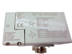 Aventics 240-180 G3 Devicenet Communication Module & 240-184 Terminator