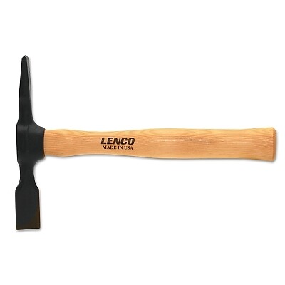LENCO 9090 HICKORY WOOD HANDLE CHIPPING HAMMER LWHG 11.5 IN 19 OZ HEAD