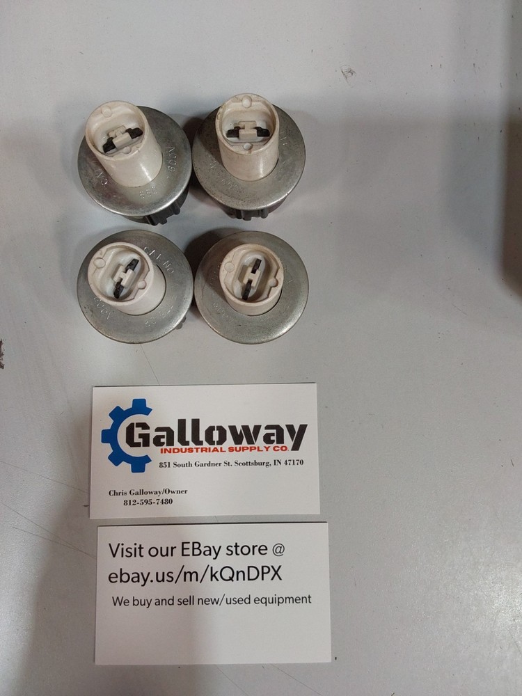 GE/GENERAL ELECTRIC ALF775-02 LAMP HOLDERS 660V 660W Lot Of 4