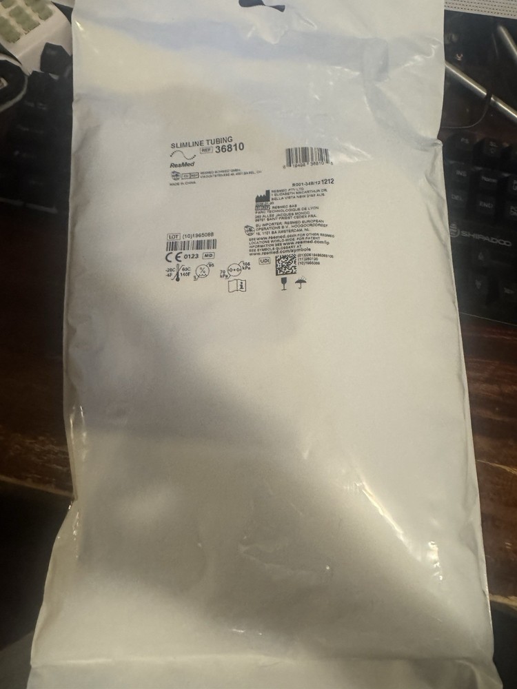 Resm ed Slimline Tubing 36810 NEW Sealed in Package
