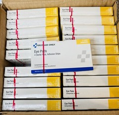 FIRST AID ONLY 7-002 Eye Pads,Inludes 40 Eye Pads & 40 Adhesive Strips