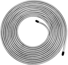 3/16 Brake Line – 25 Ft Zinc-Coated Professional Brake Tube(2024 New), Roll 25 F