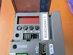 🔥SANYO DENKI RS3A03A0AA2 SANMOTION R AC SERVO DRIVE CONTROLLER FOR PARTS