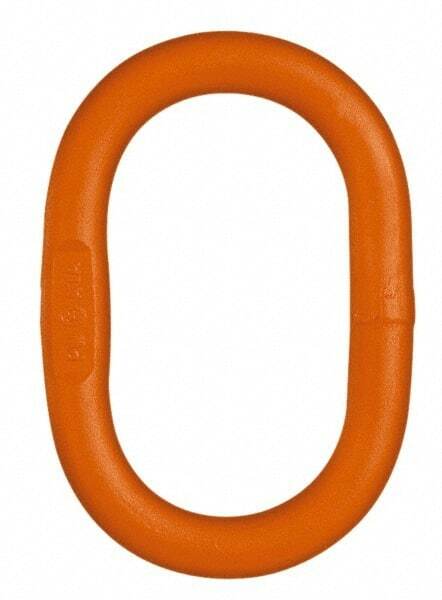 Pewag G100 Grade Orange Alloy Steel Oblong Master Link 3/4″ Diameter, 12,800 …