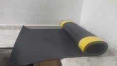 Notrax 831C0036BY-12 3 Ft Width 12 Ft Length Black/Yellow Switchboard Mat