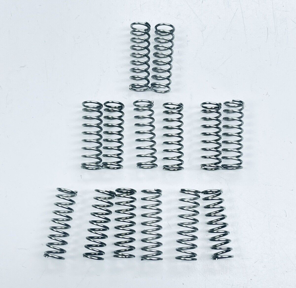 LOT OF 14 GARDNER 36095G PRECISION COMPRESSION SPRING 0.48″-OD 1.5″-LENGHT