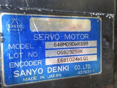 *SPECIAL PRICE* SANYO DENKI SPINDLE MOTOR ENCODER ONLY E681024W1G1 BROTHER TC-31
