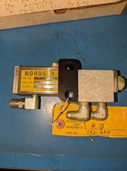 Nordson 152600  Serial Number 11494 Versa Automatic Gun Valve body