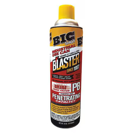 Blaster 26-Pb 18 Oz Penetrating Lubricant Aerosol Can Amber