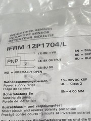 BAUMER IFRM 12P1704/L INDUCTIVE SENSOR 10-30VDC NO 4.00MM SN NIB