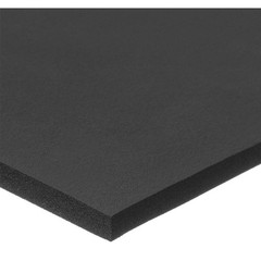 GRAINGER APPROVED ZUSA-PU-94 Polyurethane Strip,L 6 ft,Black 497J71