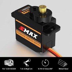 Emax Servo ES08MAII 12g Analog RC Servo for 1/24 Axial SCX24 Bronco/JLU/C10/G…