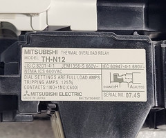 Mitsubishi S-N10 Contactor and Mitsubishi TH-N12 Relay