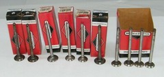 (10) BRIGGS & STRATTON EXHAUST & INTAKE VALVES 296676 & 296677 PLUS UNKNOWN