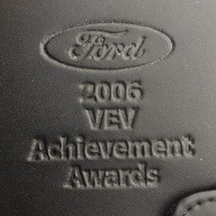 Ford 2006 VEV Achievement Award Binder Diary Calculator Set Employee Promo