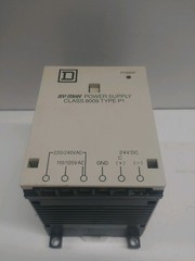 GUARANTEED! SQUARE D SY/MAX 110/120 220/240V AC POWER SUPPLY 24V 8009-P1