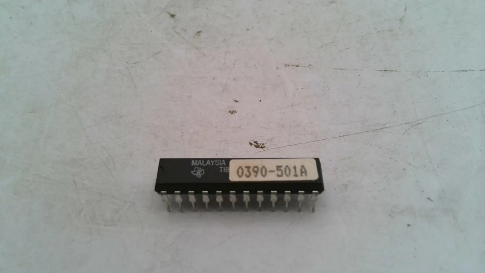 TEXAS INSTRUMENTS 0390-501A CUSTOM LOGIC DIP IC MALAYSIA