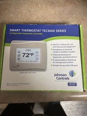 JOHNSON CONTROLS TEC3320-00-000 /Smart Thermostat TEC3000 Series