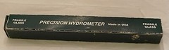 PRECISION HYDROMETER Made in USA MAPLE SYRUP HYDROMETER 25/40 Baume & 45/75