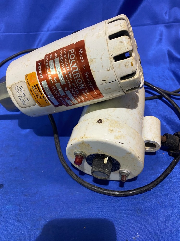SAVE* BRINKMANN POLYTRON HOMOGENIZER PT 10/35
