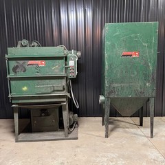 A.R.E. Industries B-20 20 Cu Ft Shot Blaster Tumble Sand Airless Dust Collector