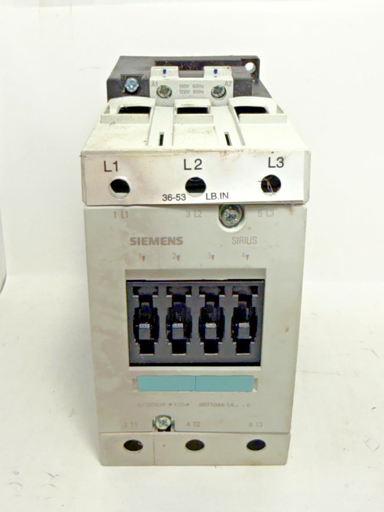 Siemens Sirius 3-Pole IEC Power Contactor 3RT1946-4G Control Electric Motor