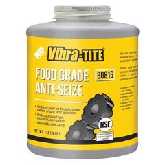 Vibra-Tite 90816 Anti Seize Compound, Jar, 16 Oz., White