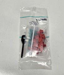 10 Pack Panduit PSL-DCPLS RJ45 Plug Lock-In Devices & 1 Tool RED Super Recessed