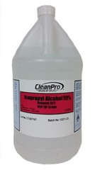 CleanPro® Isopropyl Isopropanol Alcohol (IPA) USP-Grade 99%, Case of 4 Gallons