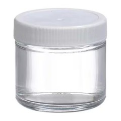 Wheaton W216908 Glass Jar, 2 Oz, Pk24