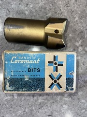 Sandvik Coromant Sweden 2 3/4” Concrete Masonry Utility Boring Bit 7734-2070-12
