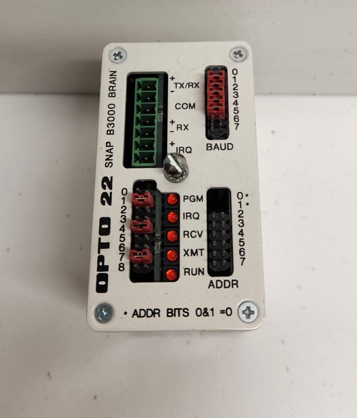 GUARANTEED! OPTO 22 MISTIC / OPTOMUX PROTOCOL DIGITAL MODULE BRAIN B3000
