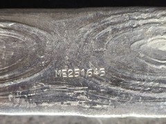 Aluminum Alloy Ingot ME251645 ATS-98S 7.25 Lbs 13.5″ L x 1.5″ H x 1.5″ W Silver
