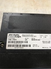 1756-IT6I, TC/mV INPUT A Allen-Bradley ControlLogix Tested