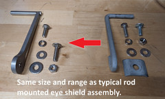 Bench Grinder Eye Shield Kit 6” | Baldor & Others | Made in USA